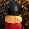 Classic Solid Dog Coat with Embroidered Name